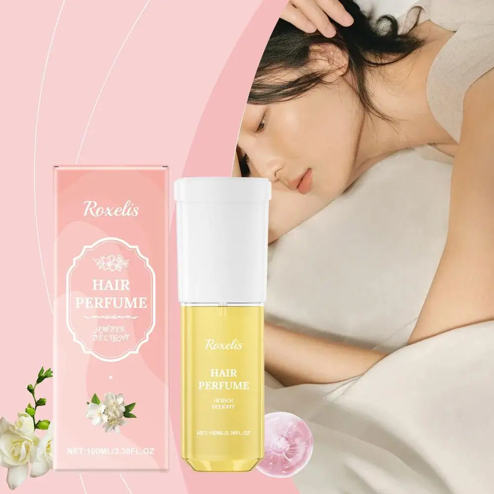 Perfume Fragrance Hair Spray - 女性用フローラルヘアパフュームスプレー - ジャスミンエキス配合の栄養フォーミュラ、長時間持続する香り、ヘアフレグランスミスト