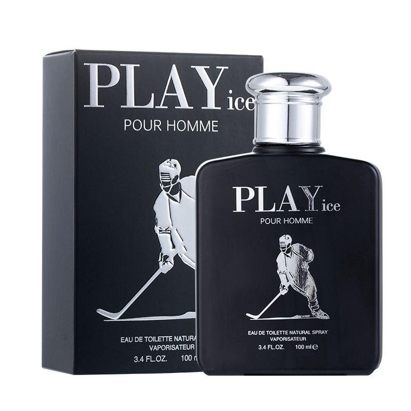 Perfume For Fragrance - 100ml 高級スタイル メンズ香水 ブルーブラックボトル 長持ちするオーシャンウッディコロンスプレー EDT