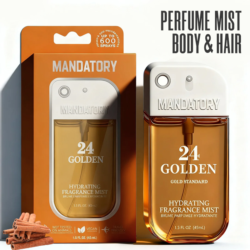 Perfume Fragrance Hair Spray - 男性用ボディ＆ヘアフレグランスミスト、8種類の香りの香水スプレー、長時間持続する香り、デート、パーティー、ギフトに最適