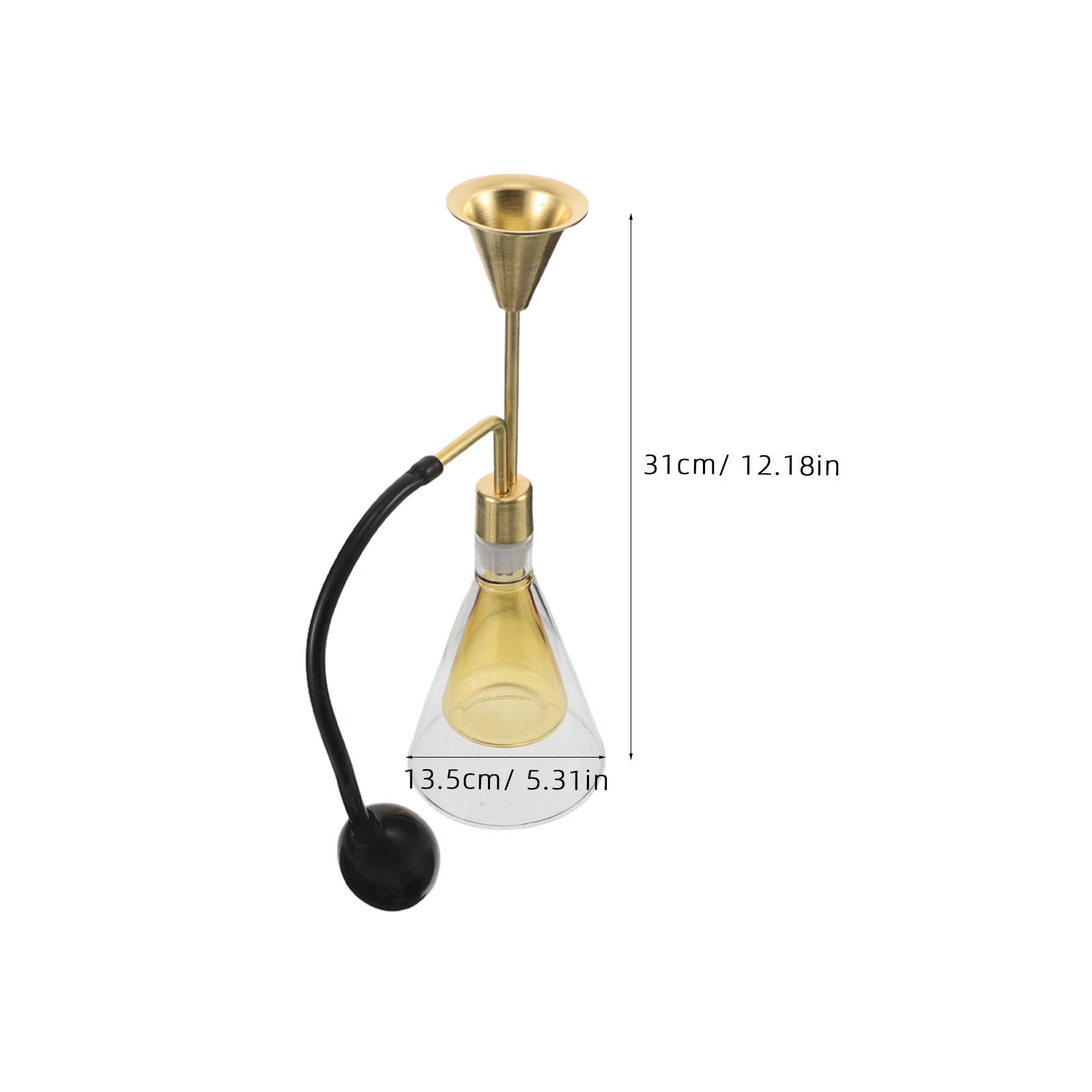 二重壁ガラス製エッセンシャルオイルボトル、ロングポンプ付き香 - Perfume Fragrance Oil のレビューと価格