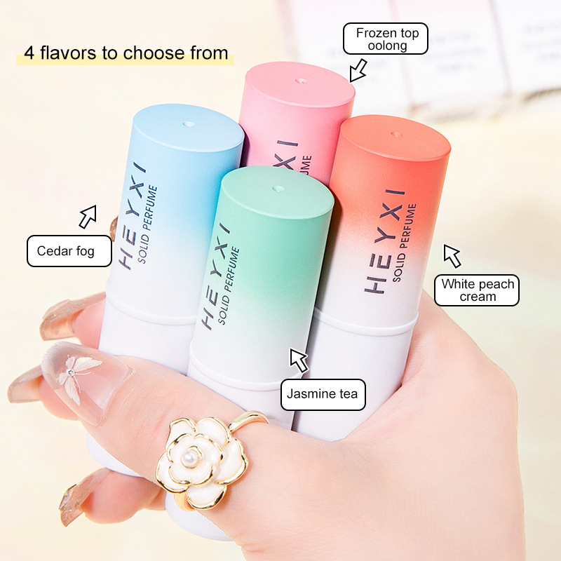 4個入り固形香水バームセット 4つのフレッシュな香り 携帯用 - On Perfume & Fragrance Kota Bogor のレビューと価格