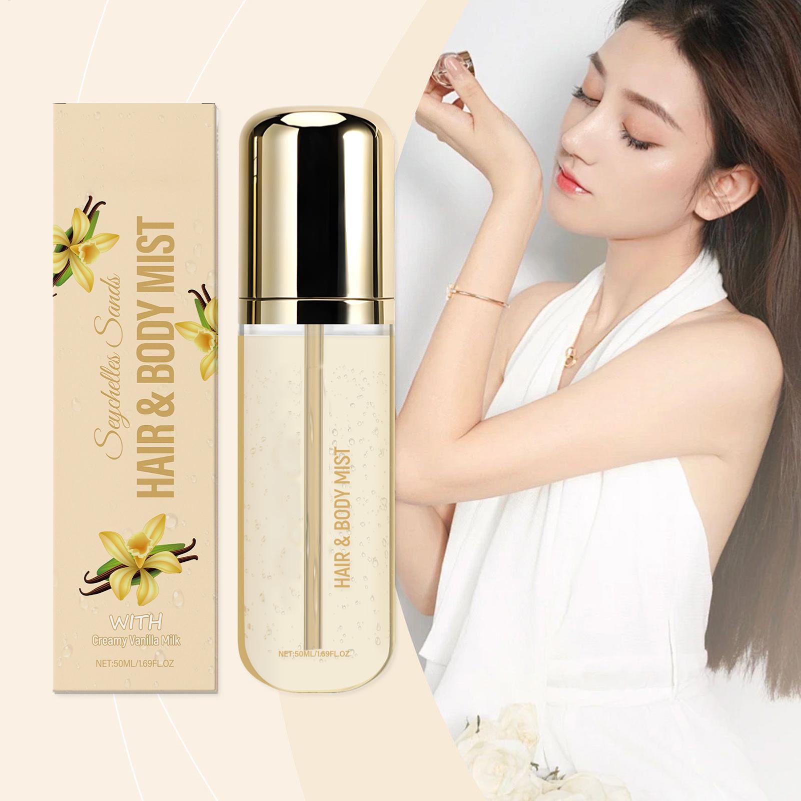 バニラ香水 持続性スカイフレグランスクリーム バニラ香水 ヘ - Perfume Fragrance Hair Spray のレビューと価格