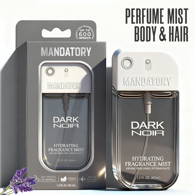 男性用ボディ＆ヘアフレグランスミスト、8種類の香りの香水スプ - Perfume Fragrance Hair Spray のレビューと価格