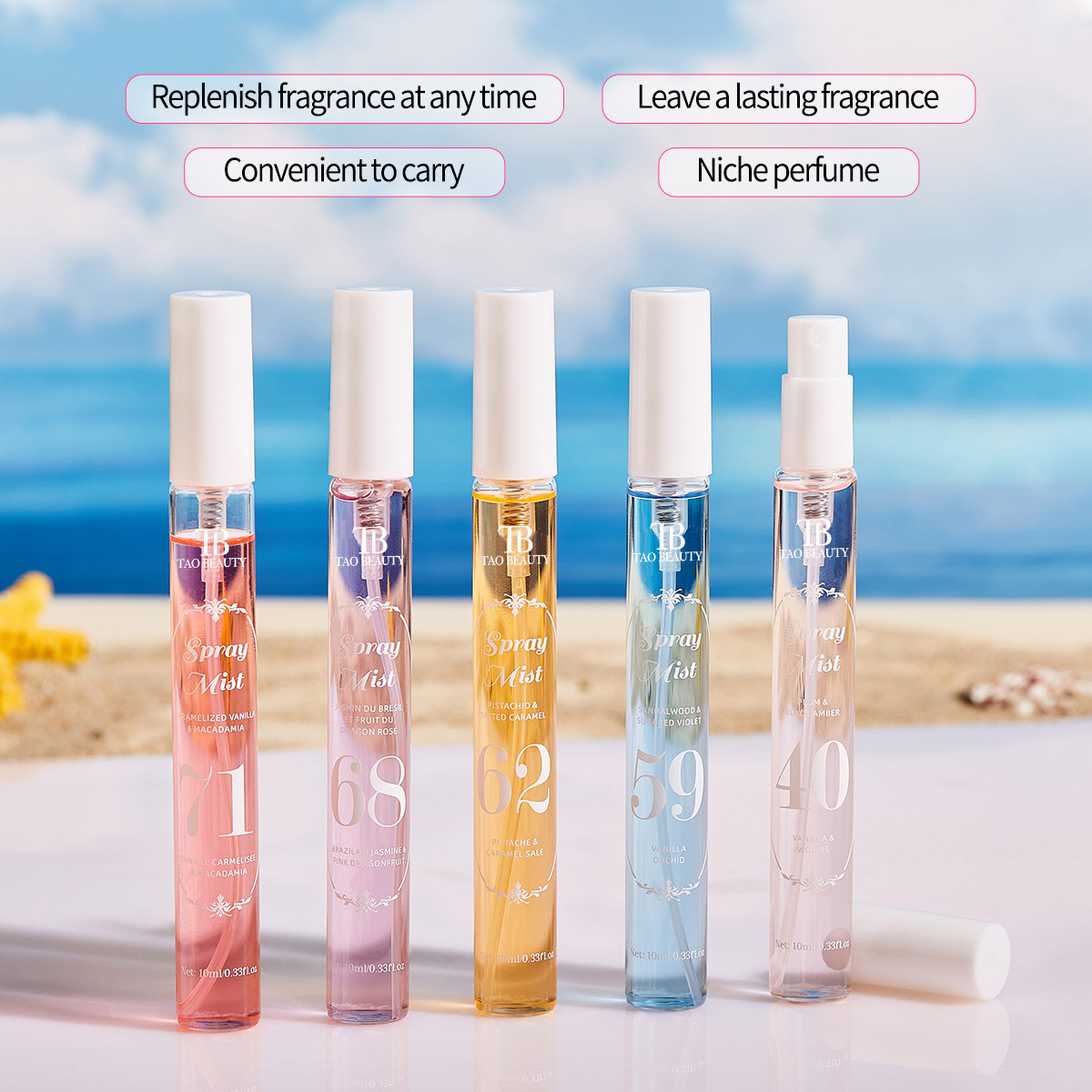 ナンバー フレグランス スプレー ミスト セット、ボディヘア - Perfume Fragrance Hair Spray のレビューと価格