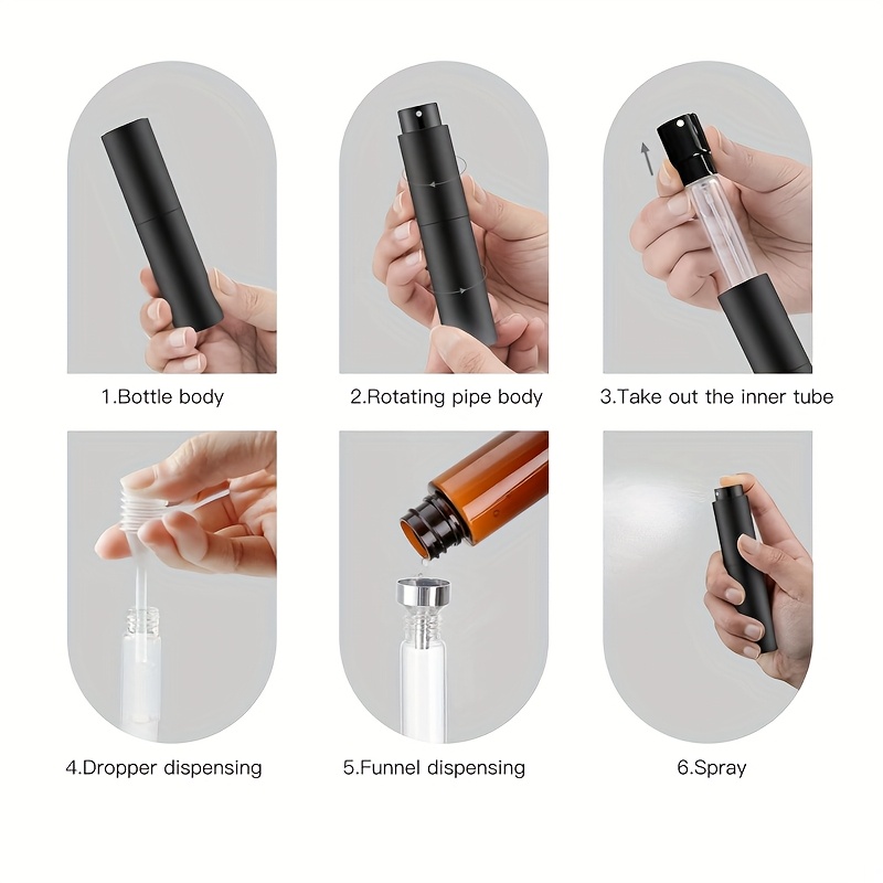 3 旅行用 10ml 香水スプレーボトルセット、詰め替え可能 - Perfume Fragrance Book のレビューと価格