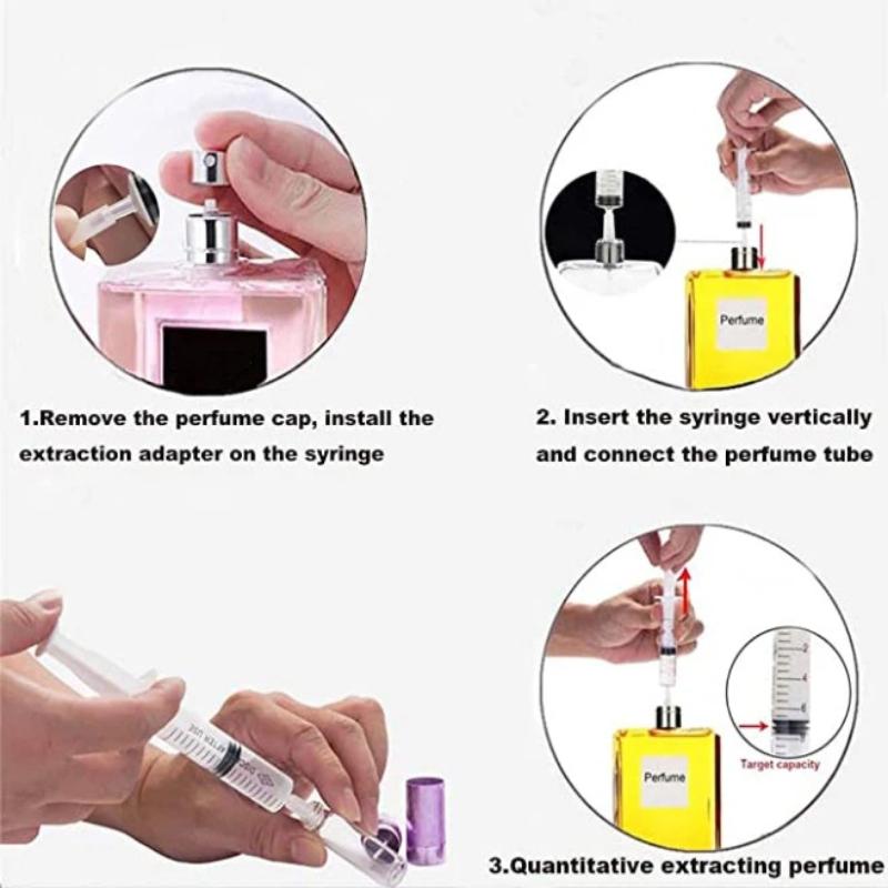 香水液体移送用シリンジツール 1/3個 10ML プラスチッ - Perfume Fragrance Book のレビューと価格